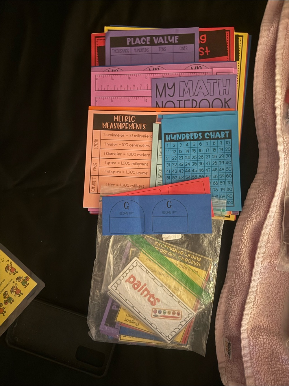 Hand2mind Math & Writing Homeschool Classroom Educational Bundle - Picture 4 of 6